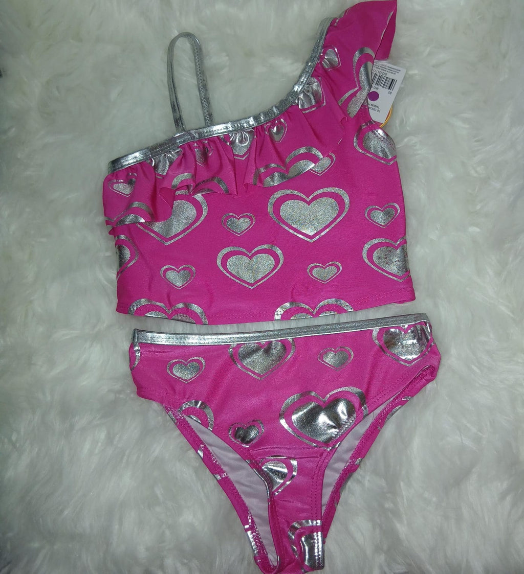 2 piece small girl bathing suit