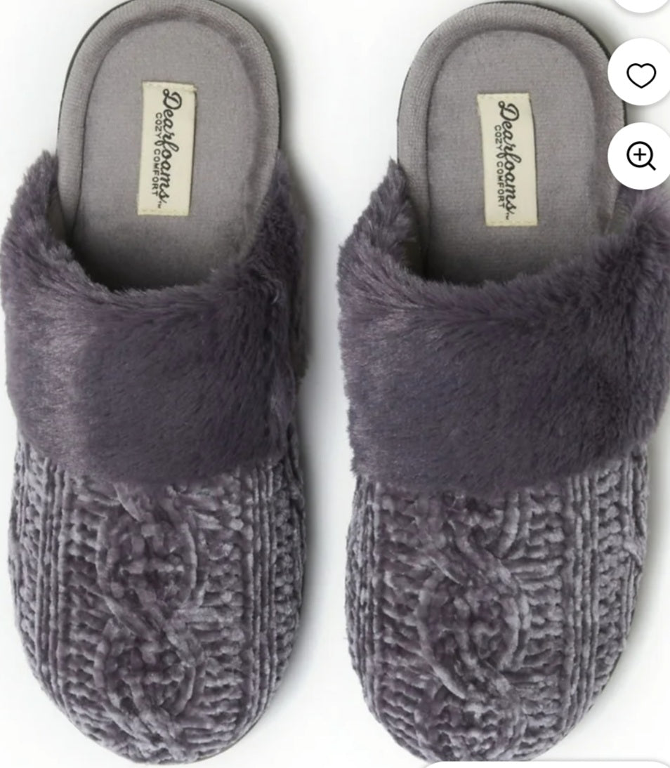 Dearfoams cozy comfort Bedroom Slippers