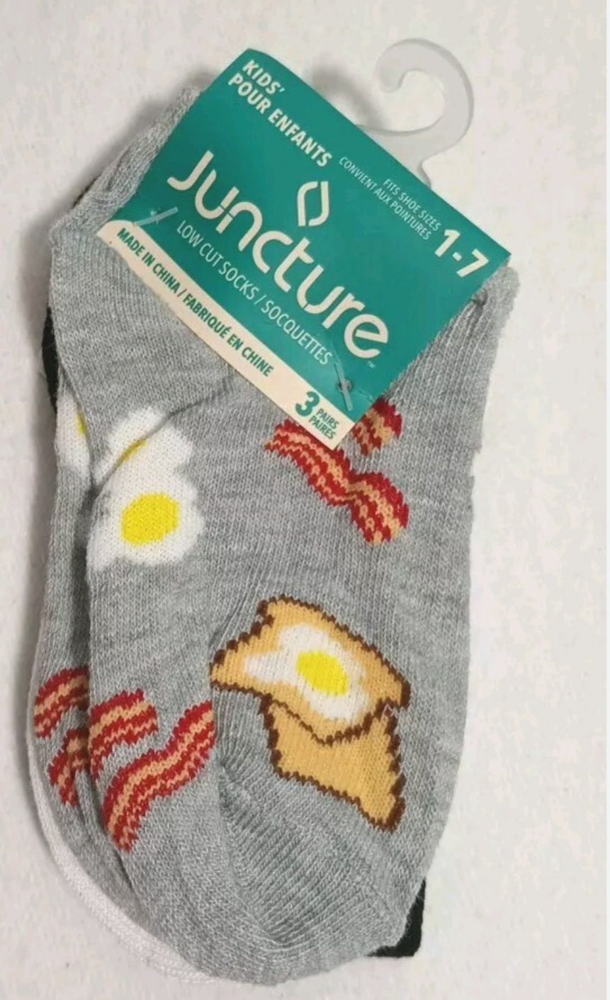 Juncture kids socks 3/pack Size (1-7)