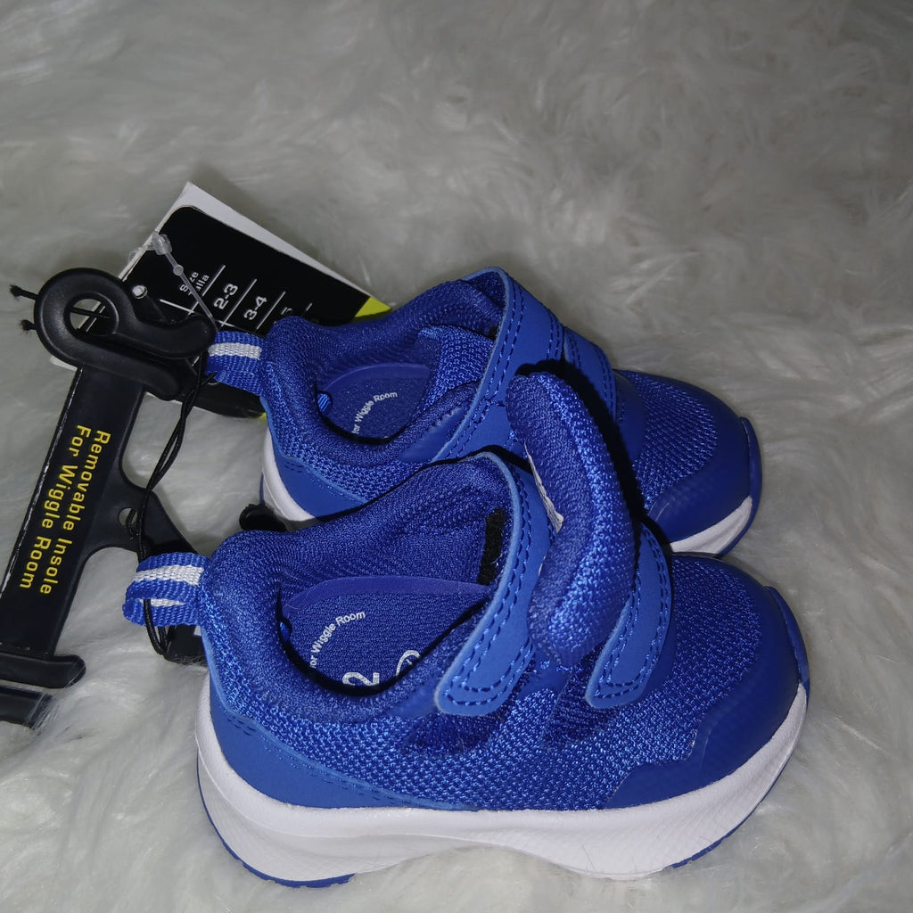 Baby blue sneakers