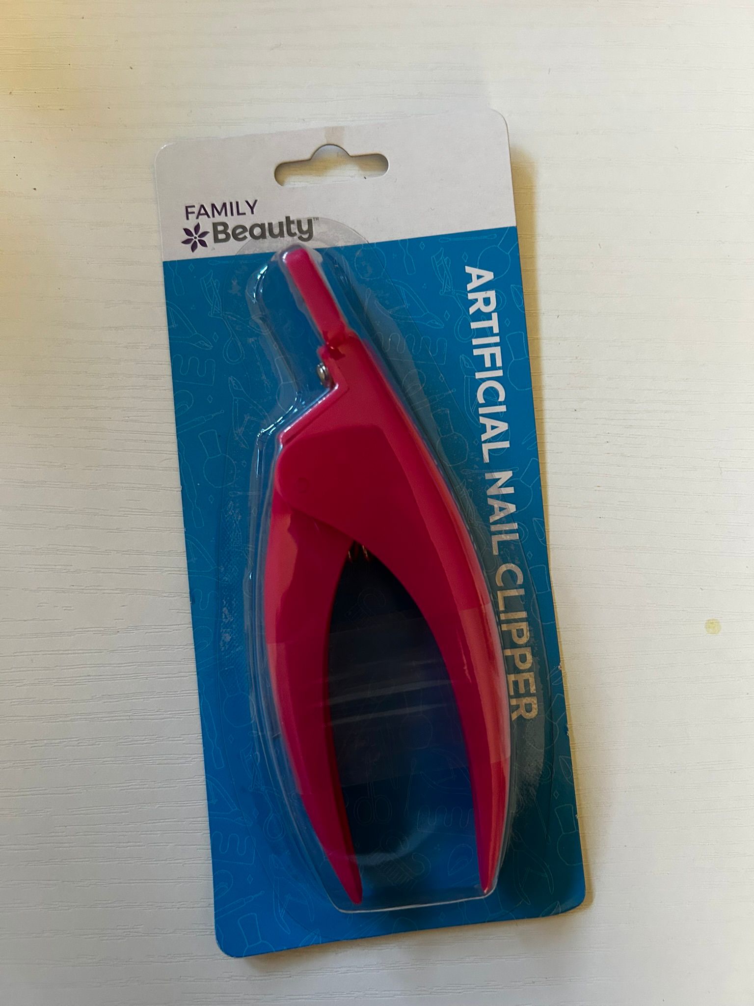Family Beauty Nail Clipper Red