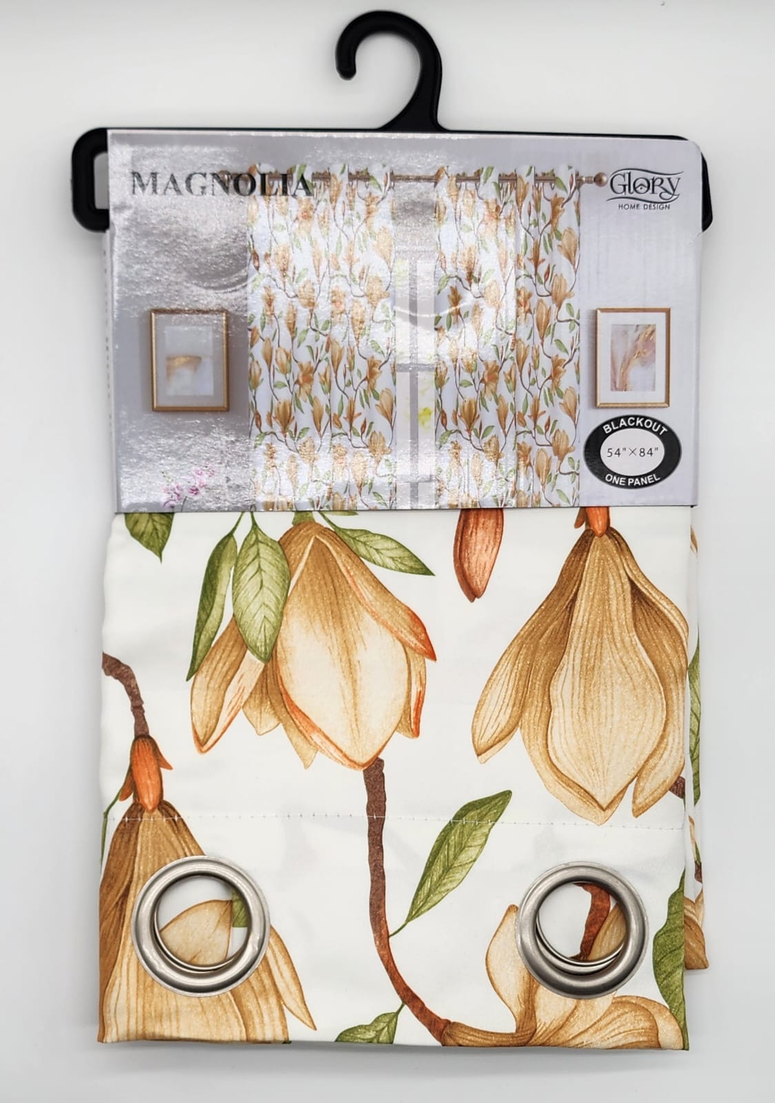 Glory Homes Black Out Curtain  Magnolia