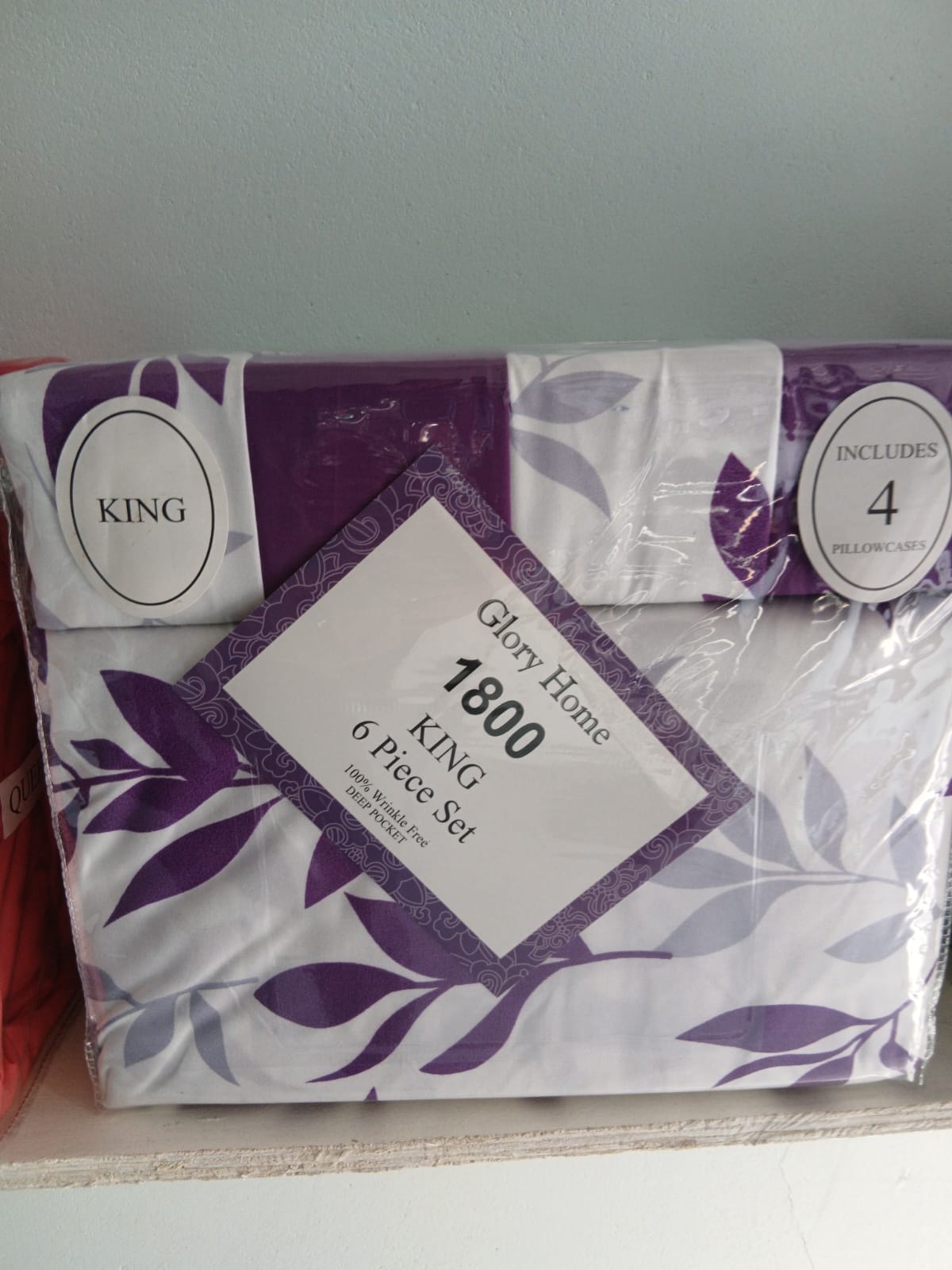 Glory Homes King 6 Piece Bed Set