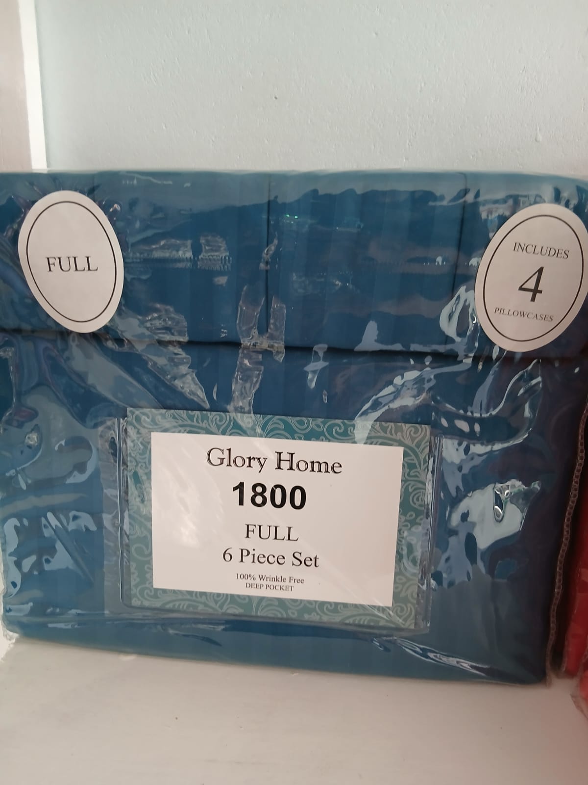 Glory Home 1800 Full 6 Piece Bed Set